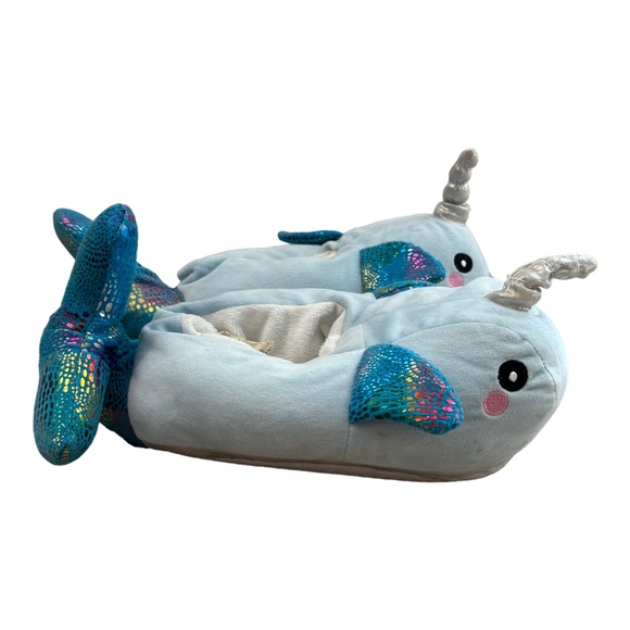 Narwhal Slippers - Adult - Picture 3 of 3